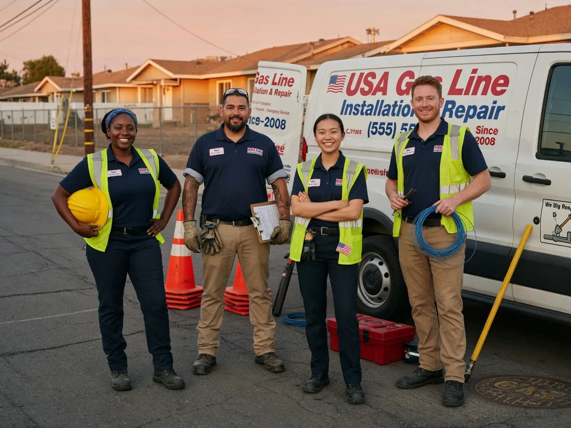 Gas Line Installation company in Redmond, UT